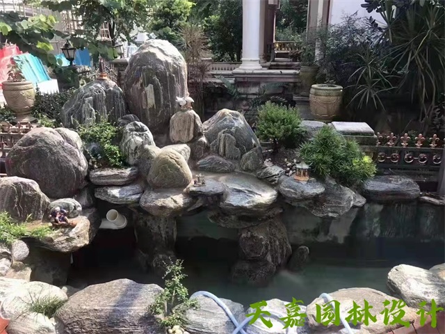 淮南现代别墅庭院景观设计